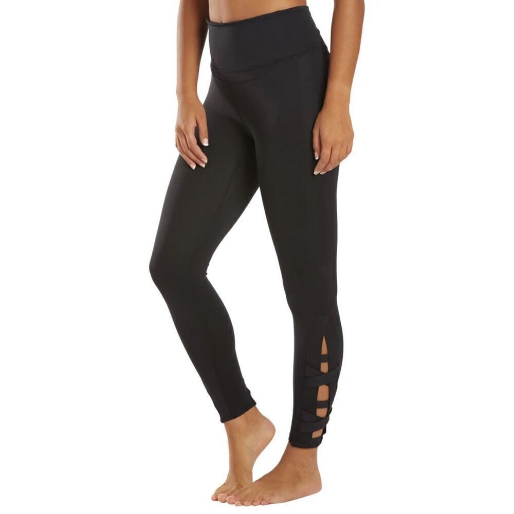 Free People Movement Very Prairie Legging Black Full Length Size L‎